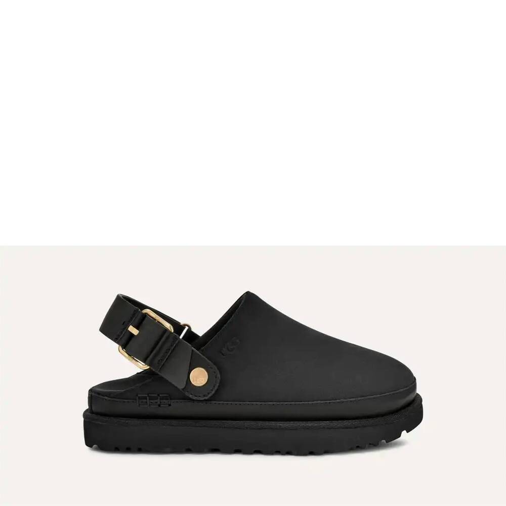 NEW UGG women's goldenstar villa clog in black